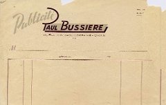 Bussiere 090- Contrat pub